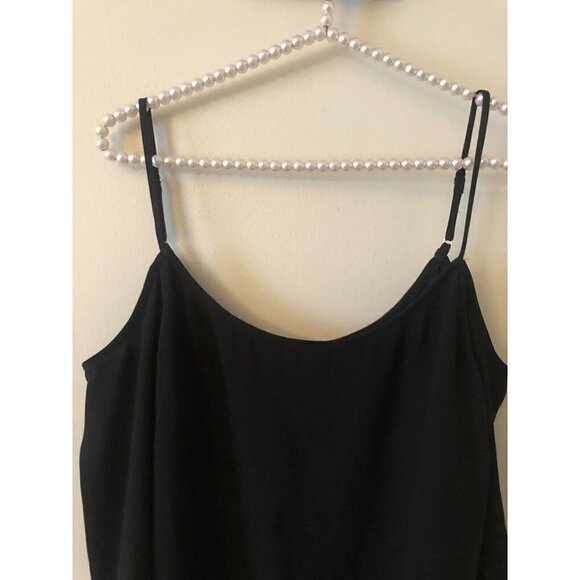 NWT BCBG MAXAZRIA Womens Size Medium Black Nicholette Cold Shoulder Blouse - Picture 2 of 4